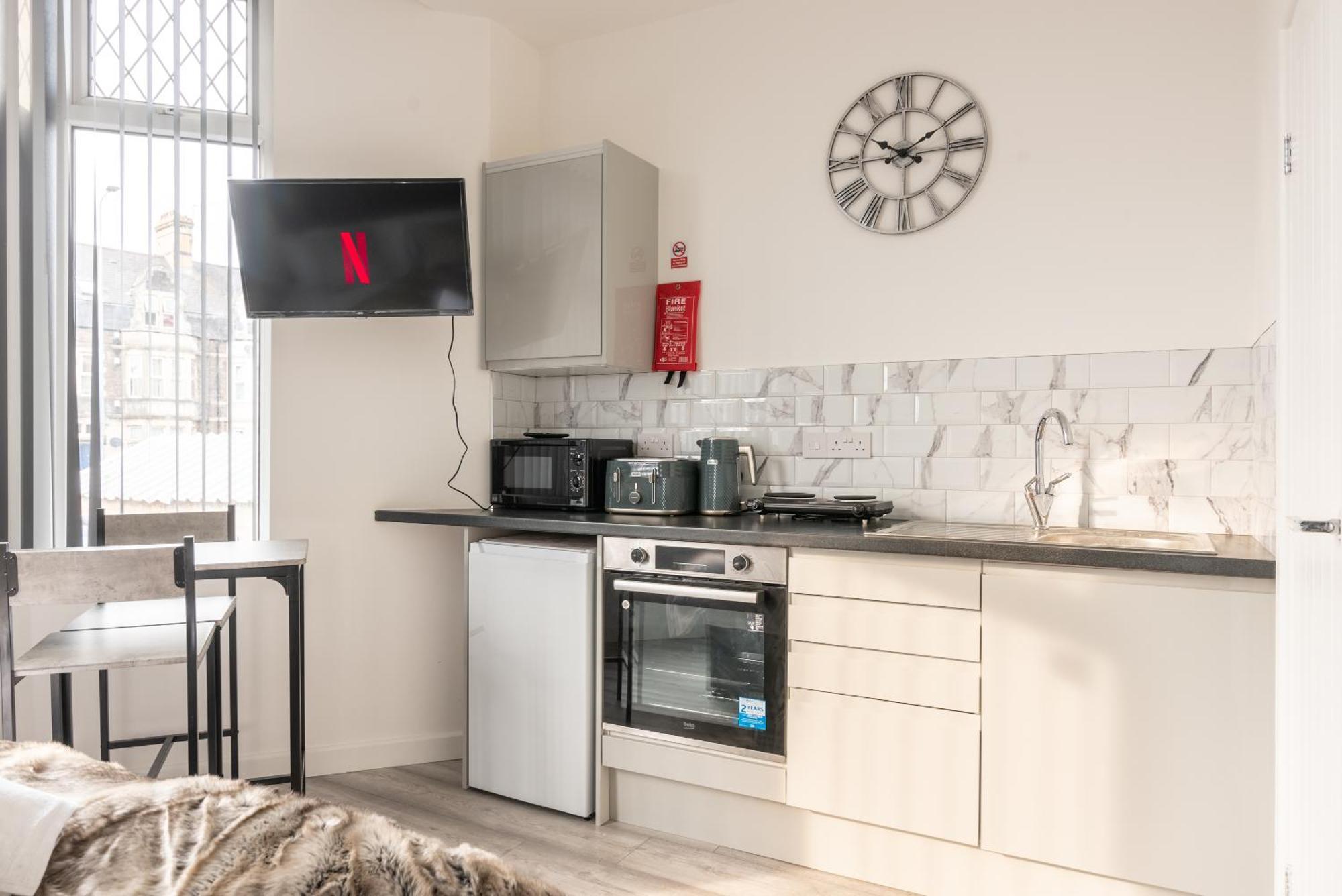 Cosy Cardiff Apartments - Garden Lounge Dış mekan fotoğraf