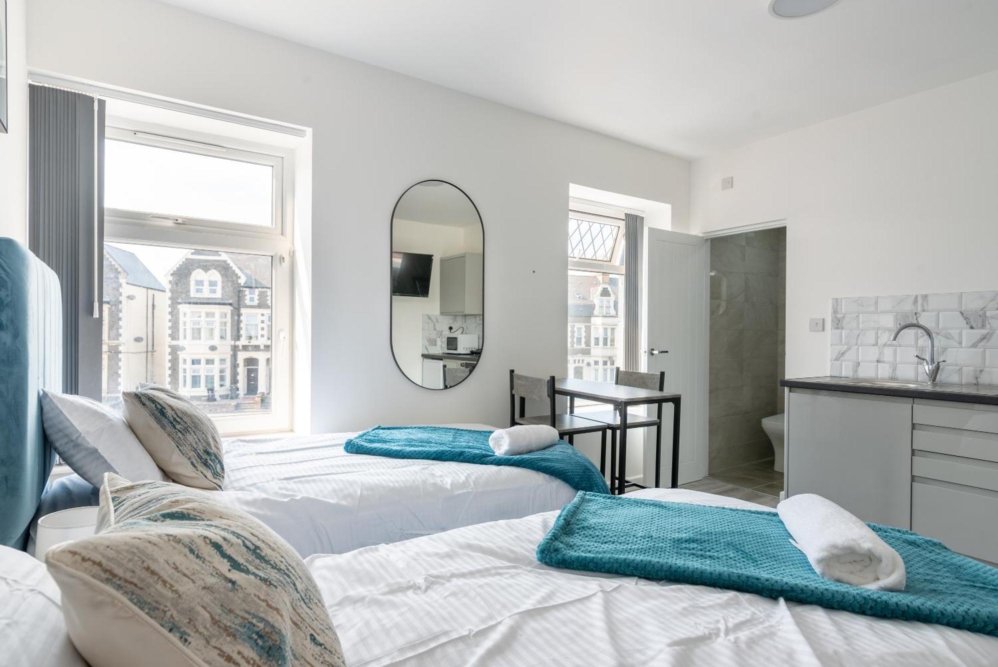 Cosy Cardiff Apartments - Garden Lounge Dış mekan fotoğraf